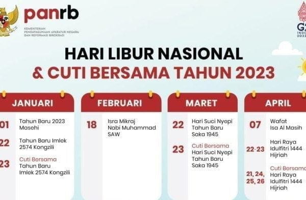 Hari Libur dan Cuti Bersama