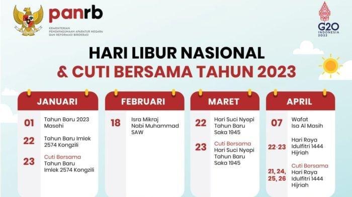 Hari Libur dan Cuti Bersama