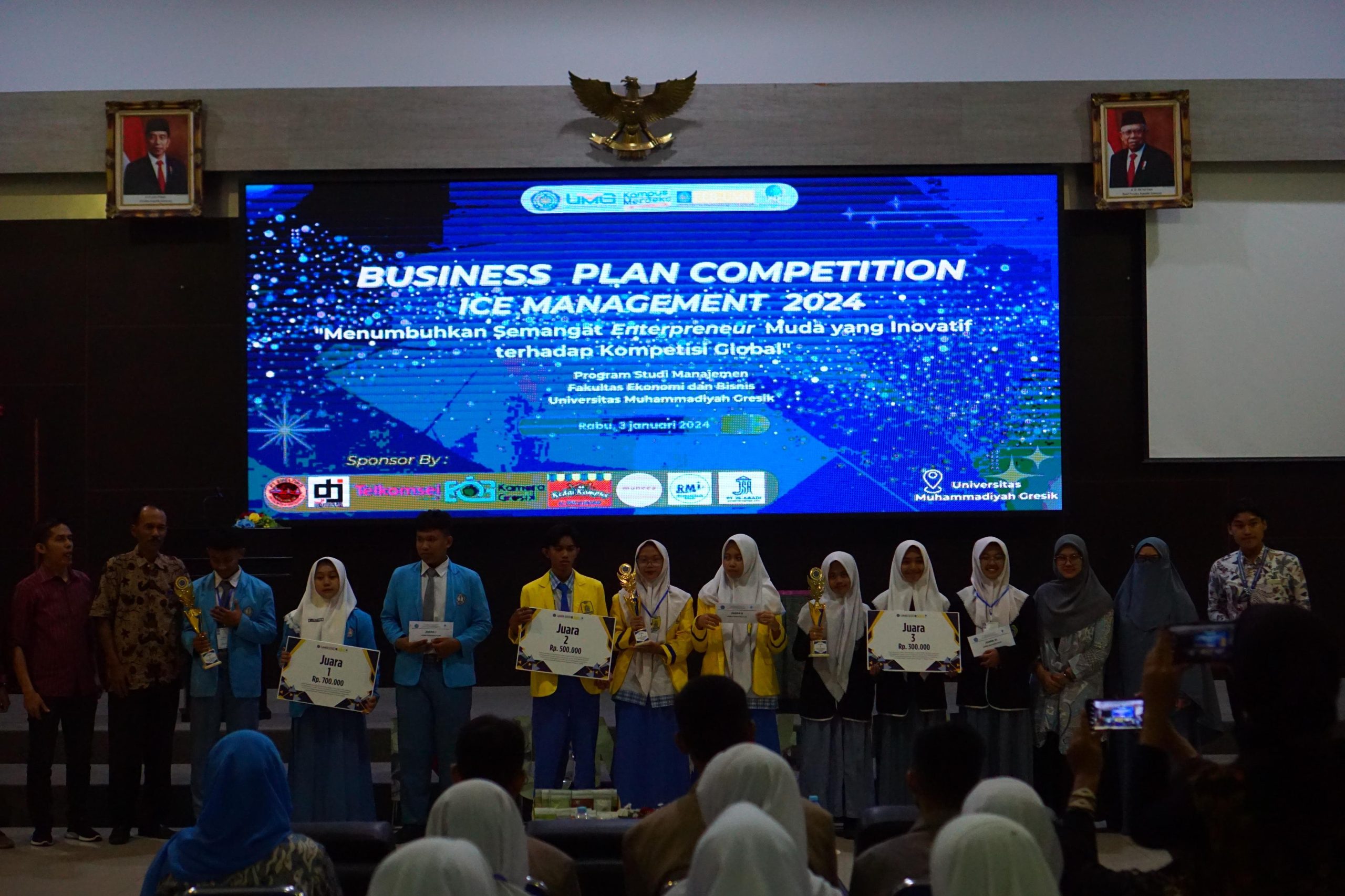 Membanggakan! Delegasi SMK Islamic Qon Memborong Prestasi pada Lomba "Bussines Plan" se-Kabupaten Gresik.